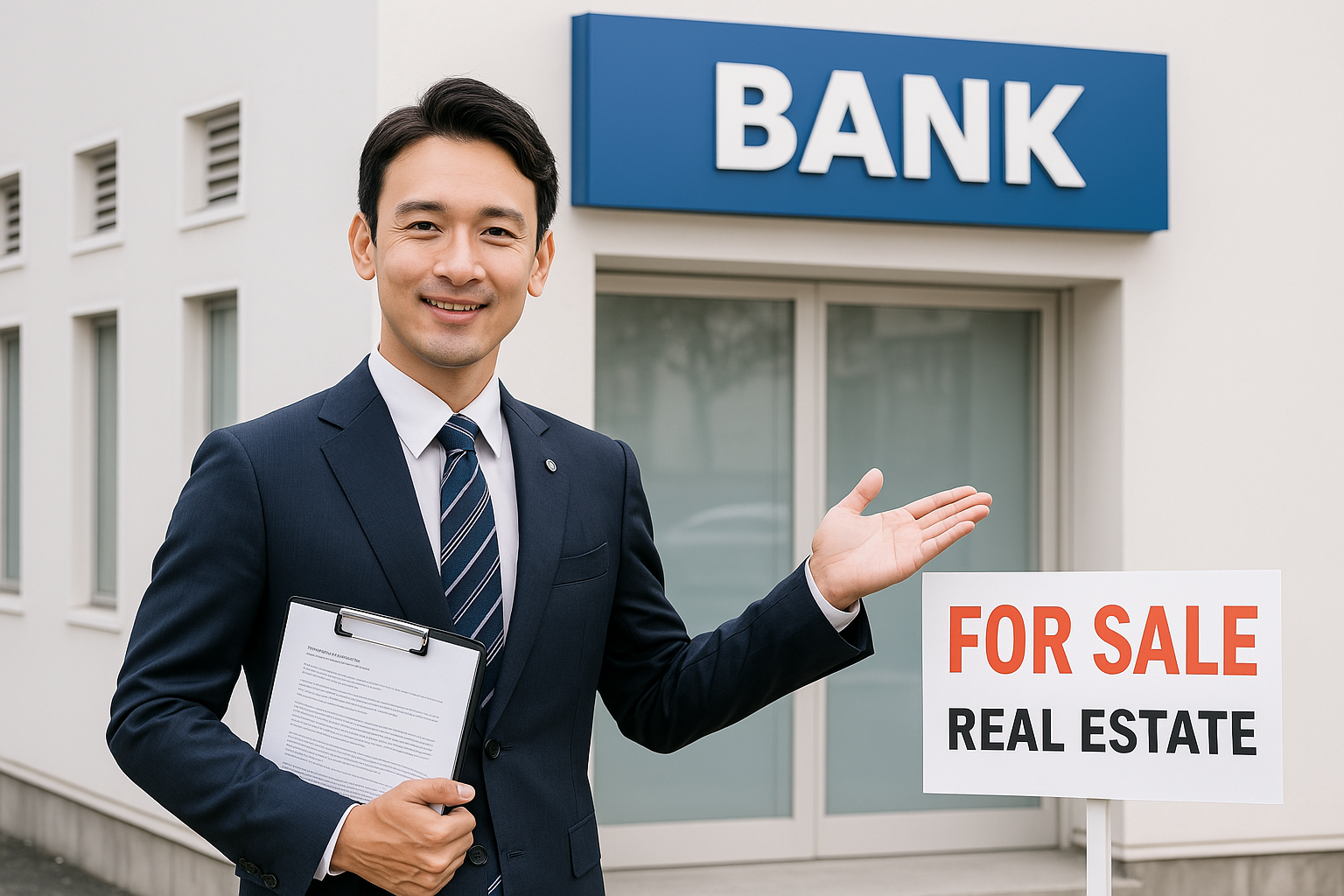罰則に驚く不動産業者のイメージ画像