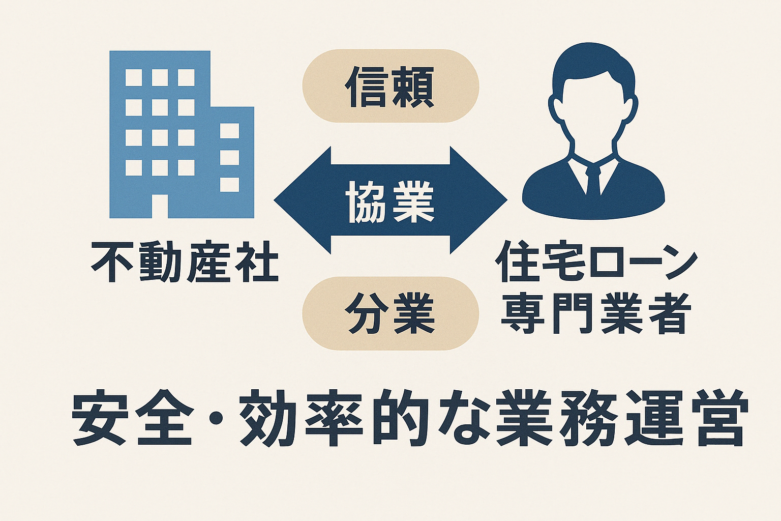協業の重要性を示す図解