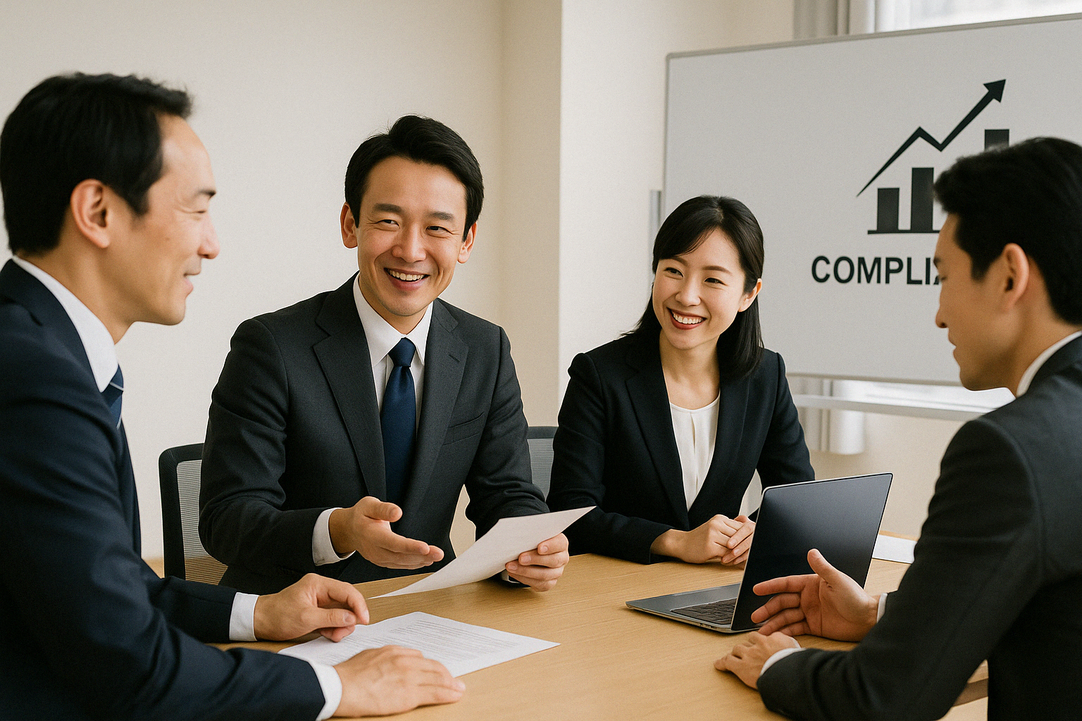 安心して調査を受ける体制が整っている様子